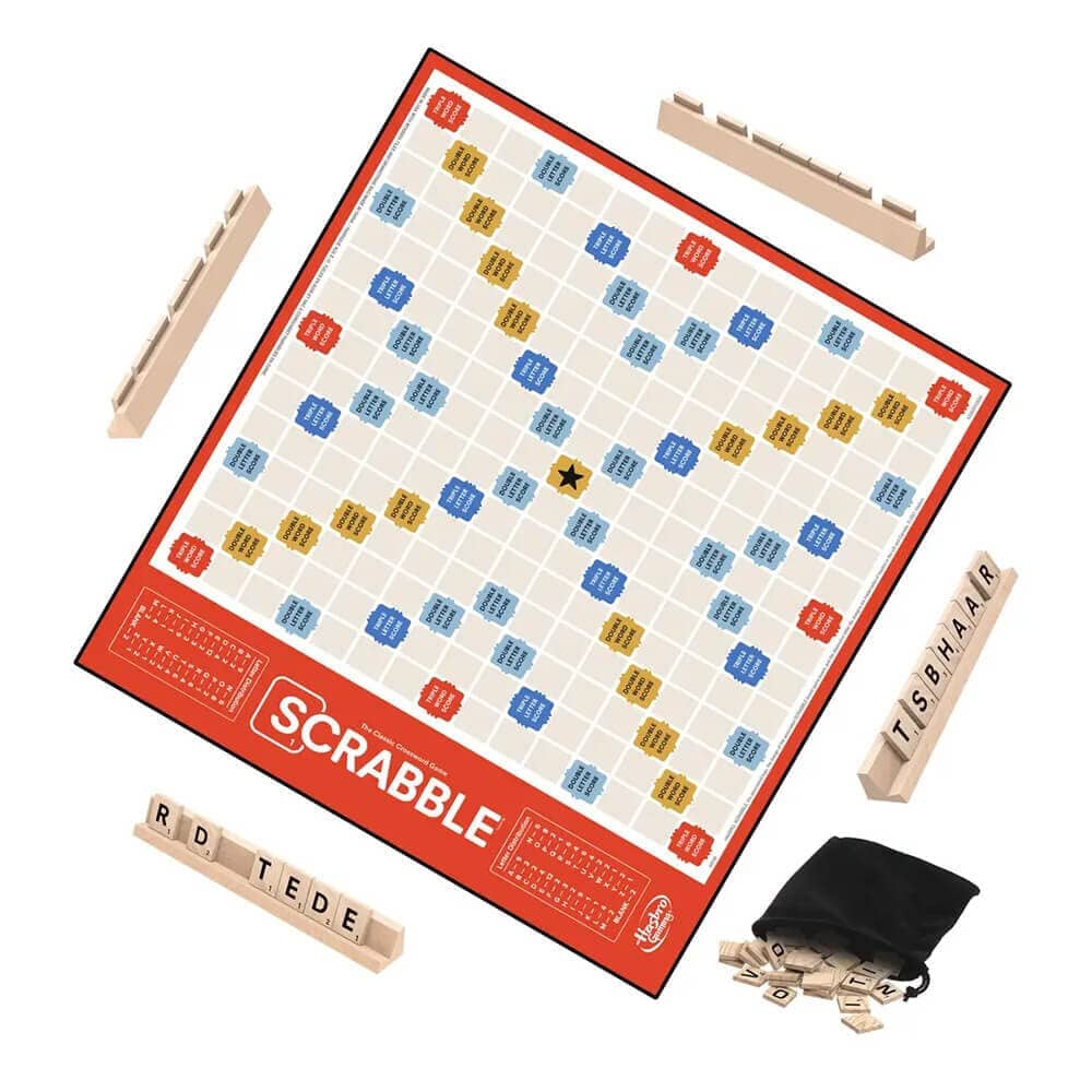 Hasbro Gaming Scrabble Board Game F4204