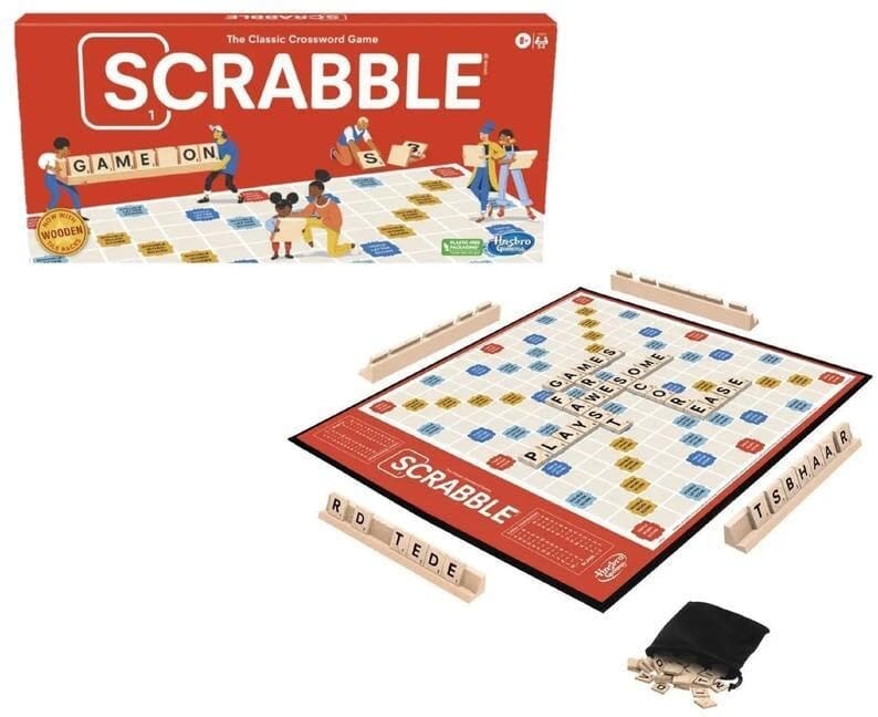 Hasbro Gaming Scrabble Board Game F4204
