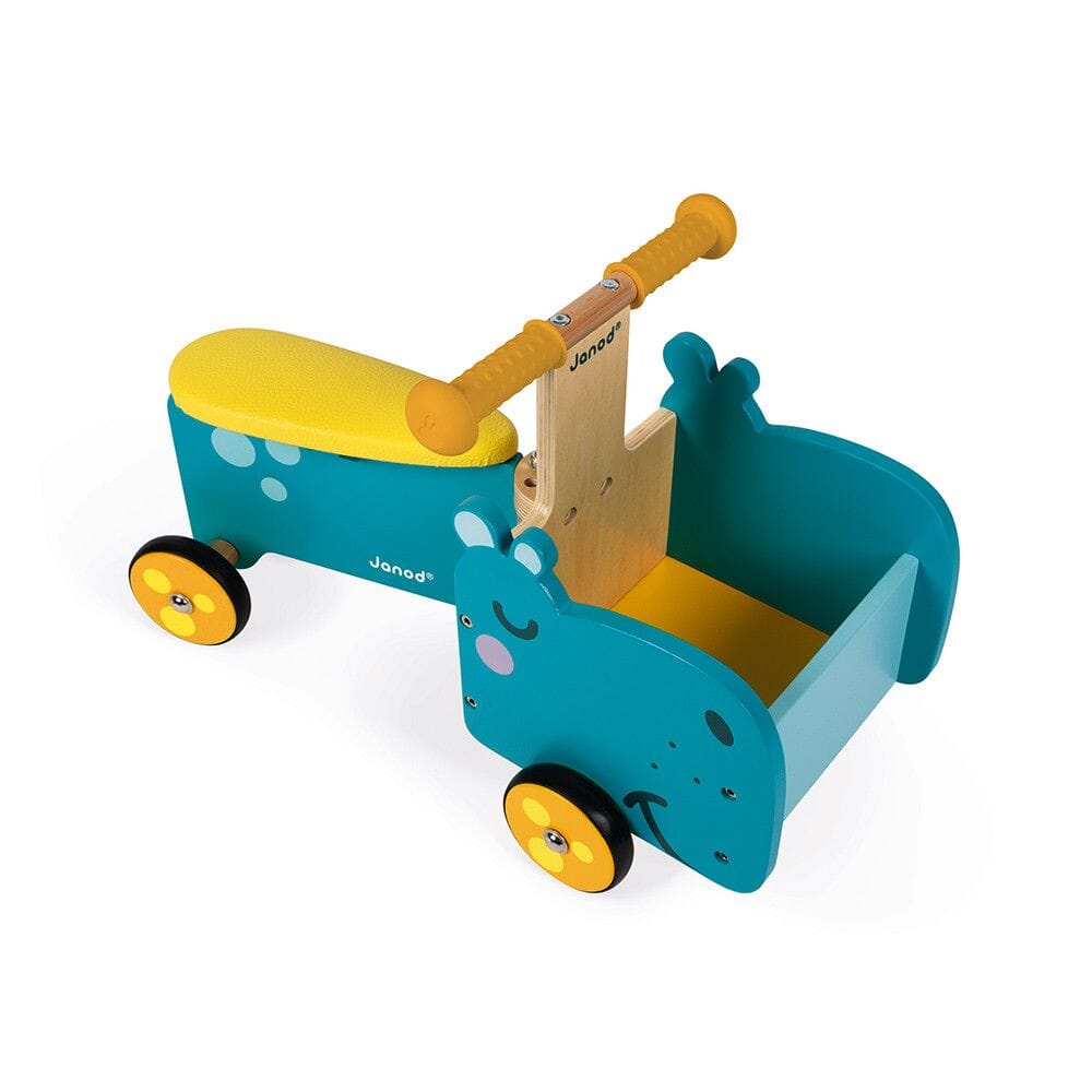 Janod - Hippopotamus Ride - On (Wood)