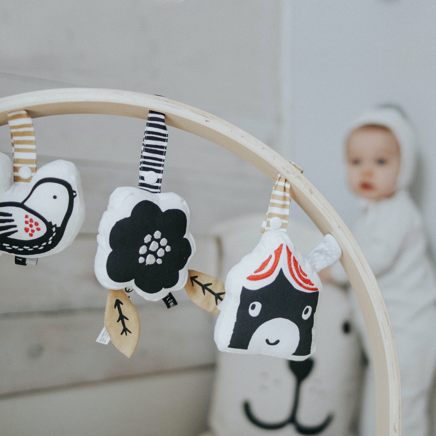 Wee Gallery - House Stroller Toy with Crinkle
