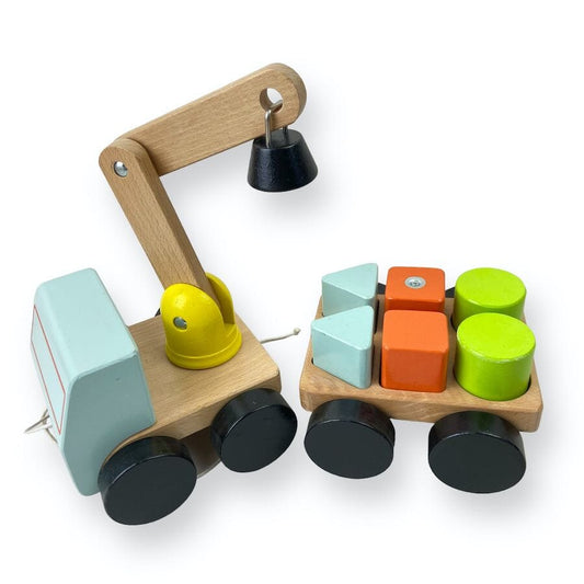 IKEA MULA Crane with Blocks Toys 