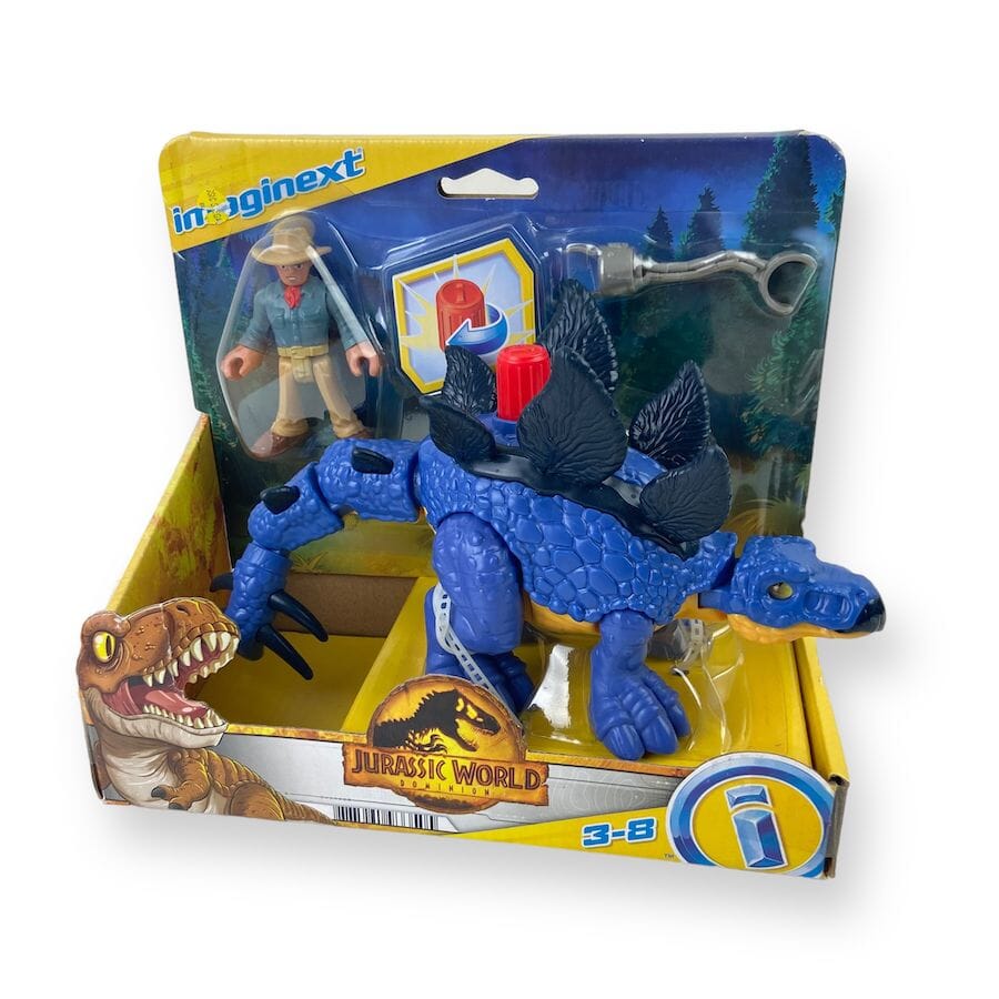 Imaginext Jurassic World Stegosaurus Set Toys 