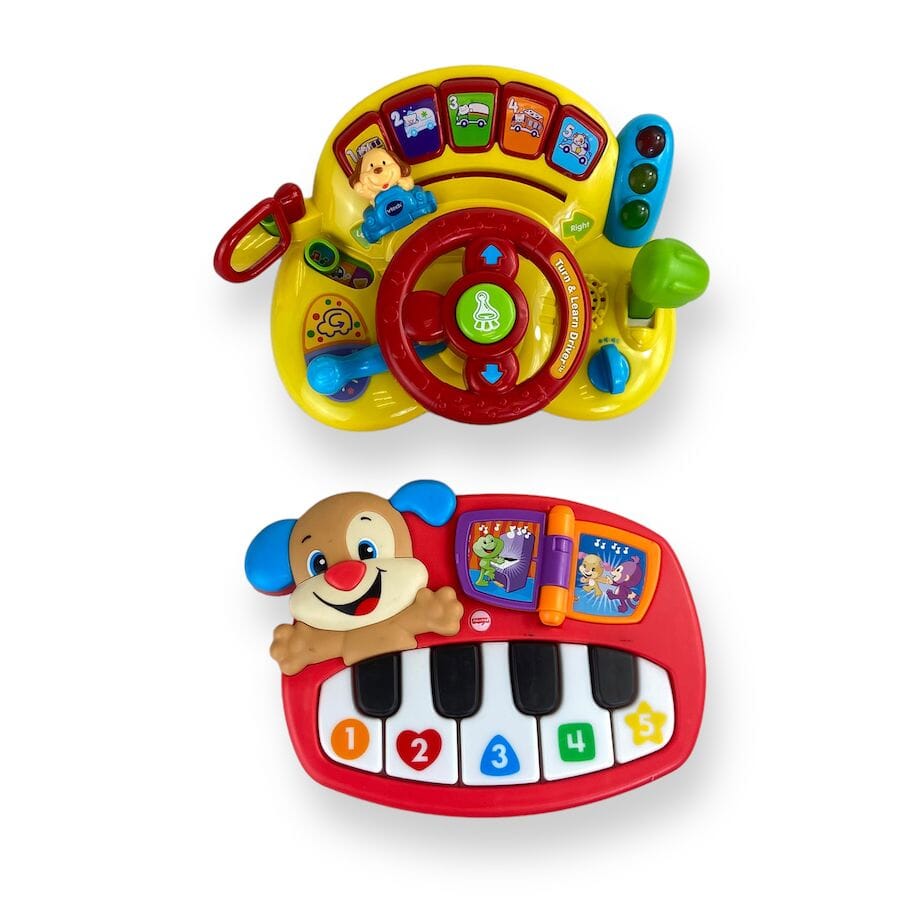 Mixed Brands - Infant Interactive Toy Bundle - Drive & Play