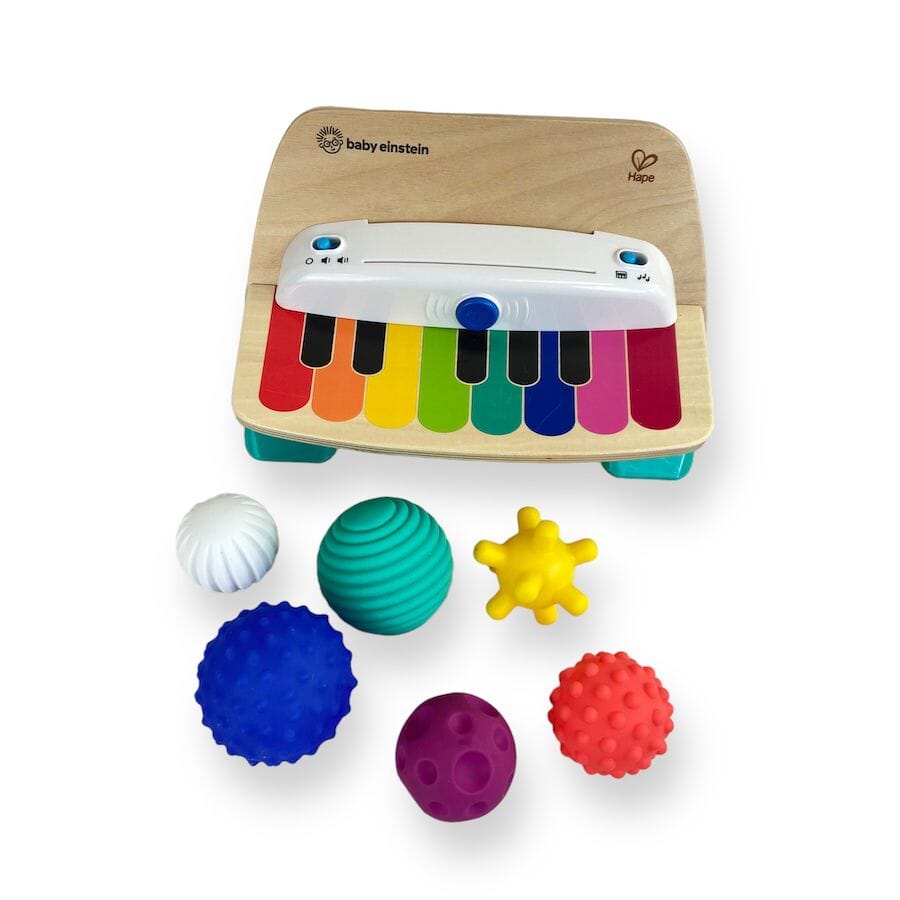 Mixed Brands - Infant Sensory Toy Bundle - Piano & Balls