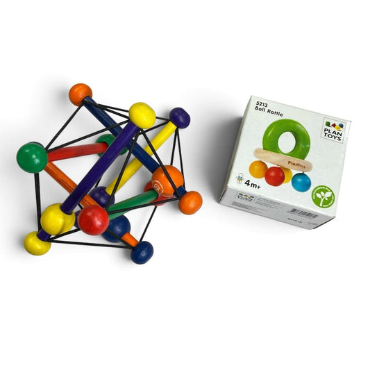 Infant Sensory Toy Bundle with Skwish & Bell Rattle Toys 