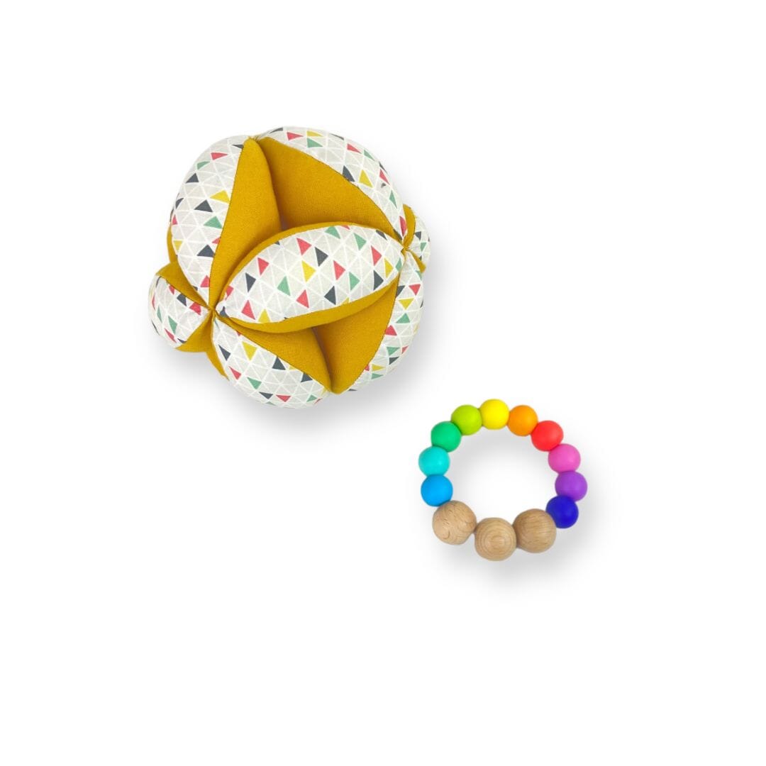 Mixed Brands - Infant Teether & Ball Bundle