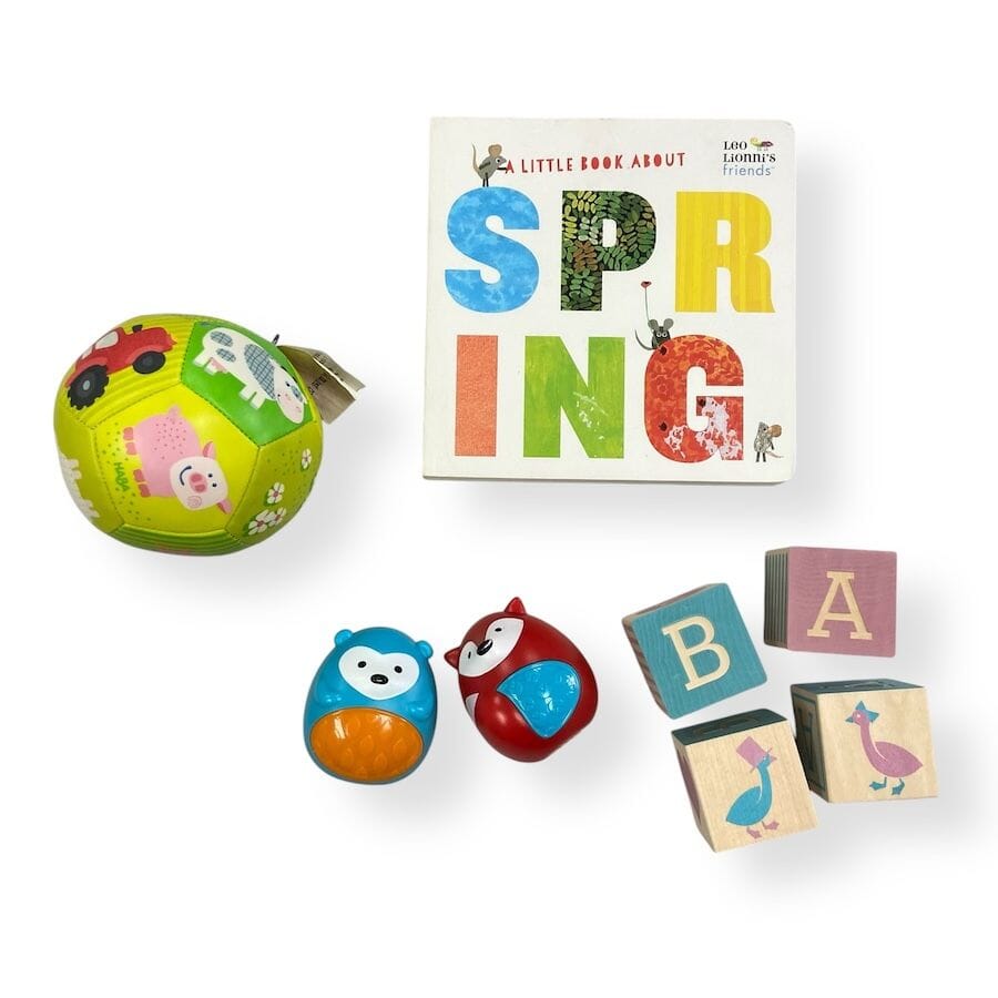 Mixed - Infant Toy Bundle w/ Baby Blocks