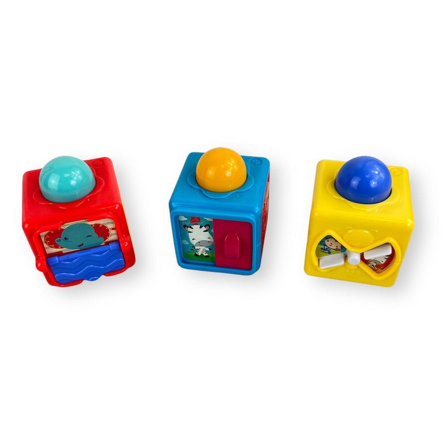 Fisher - Price - Infant Toy Bundle with Blocks