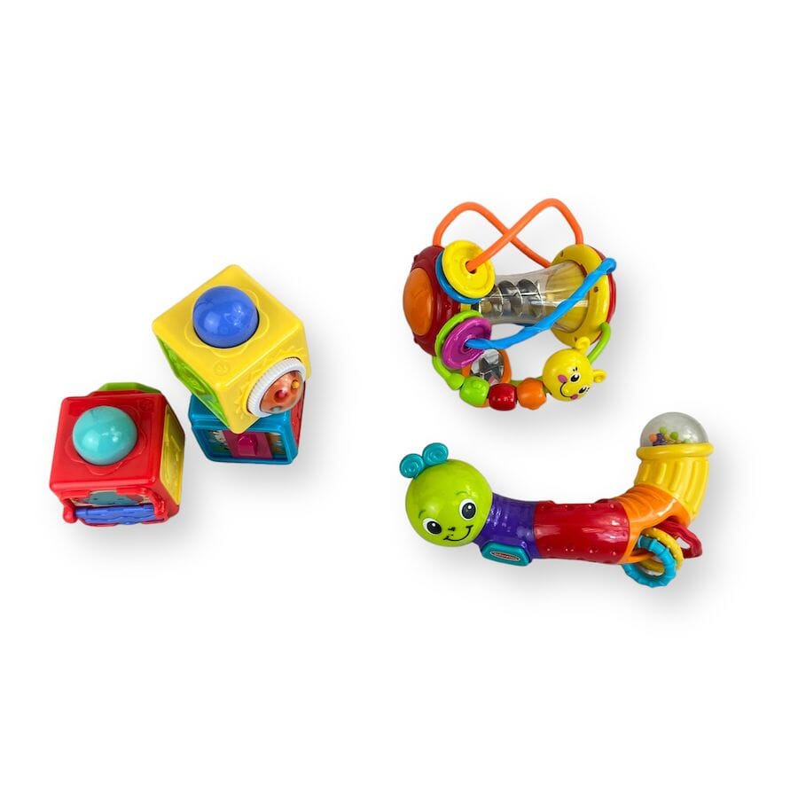 Infant Toy Bundle with Blocks Toys 