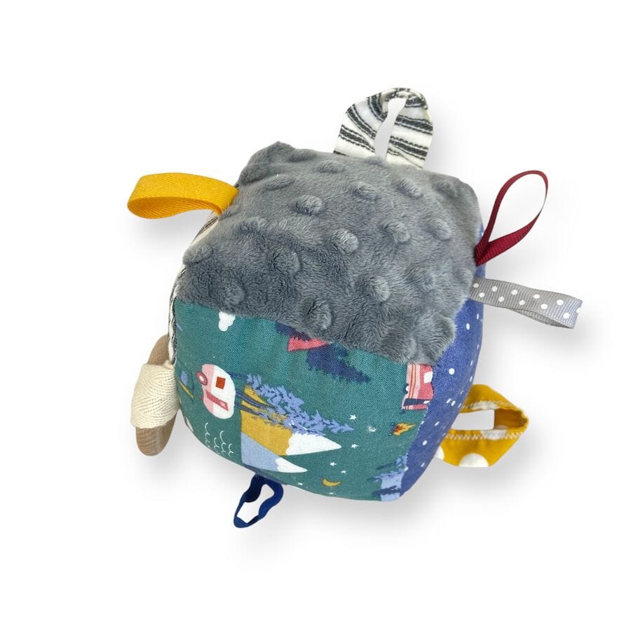 Mixed Brands - Infant Toy Bundle with Sensory Block