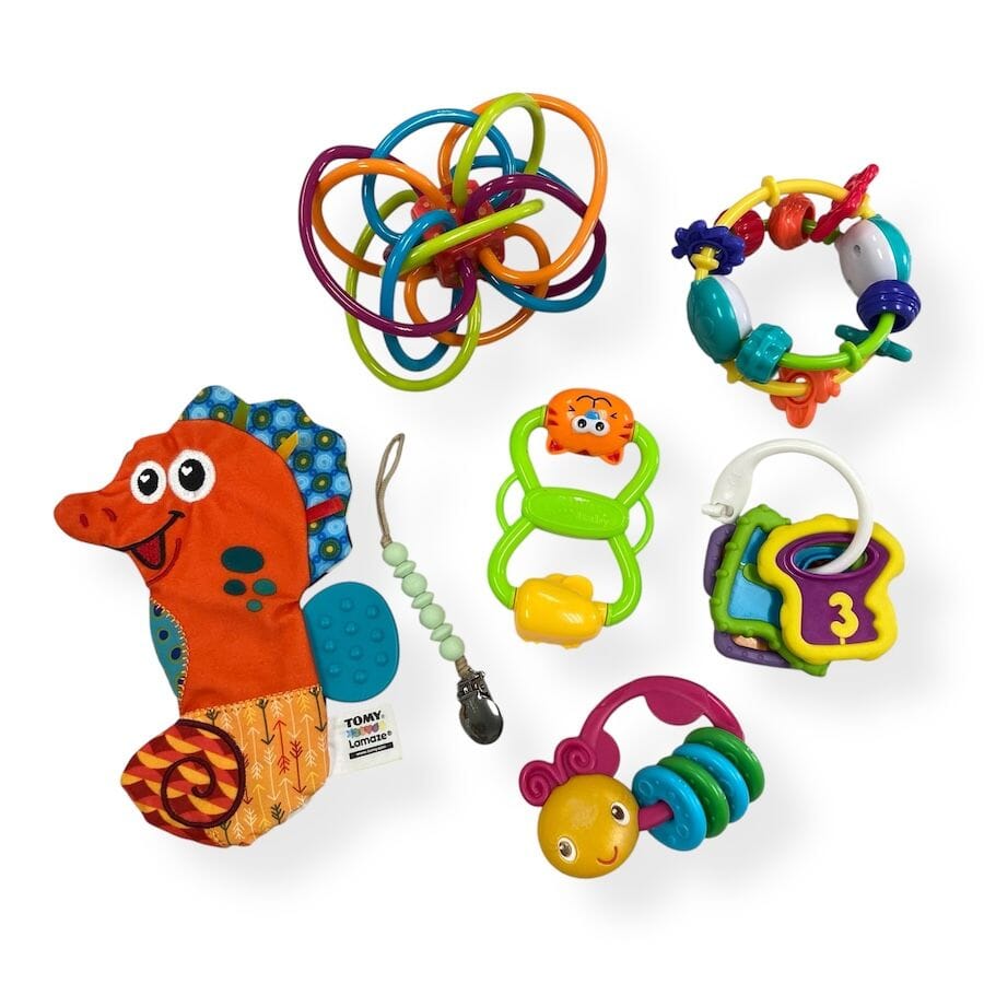 Mixed - Infant Toy Sensory, Rattle & Teether Bundle