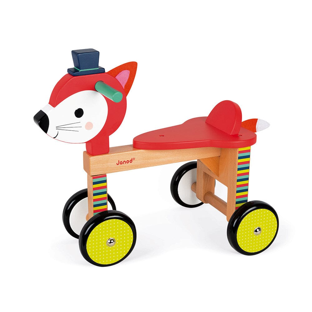 Janod Baby Forest Fox Ride On Toys 