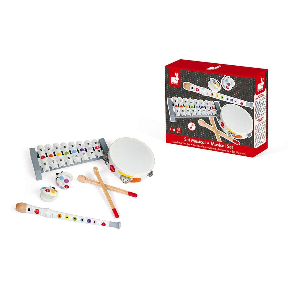 Janod - Janod Confetti Toy Musical Instruments Set
