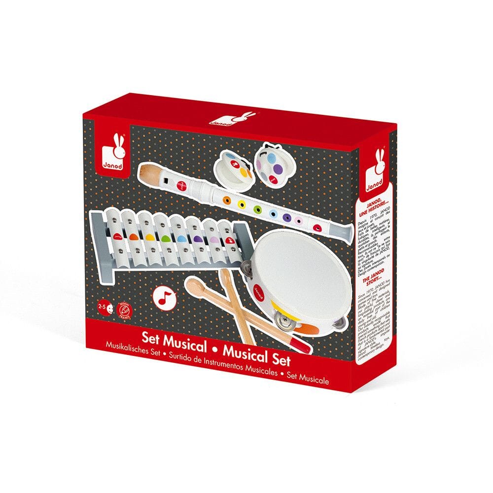Janod - Janod Confetti Toy Musical Instruments Set