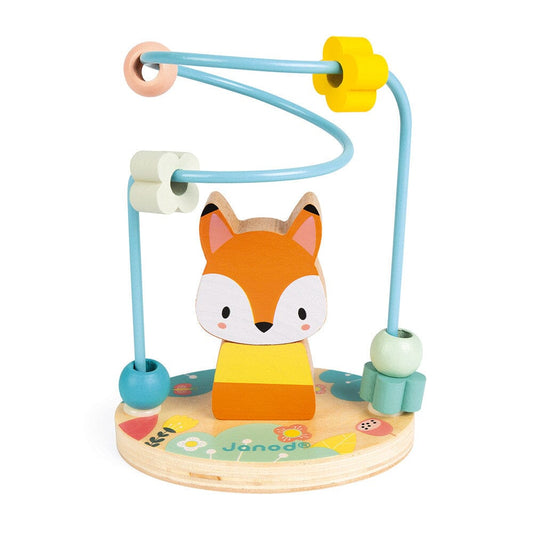 Janod - Janod Pure Fox Stacker Bead Maze