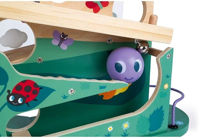 Janod - Janod Wooden Caterpillar Ball Track