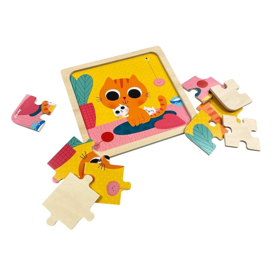Janod - Janod Wooden Puzzle Trio