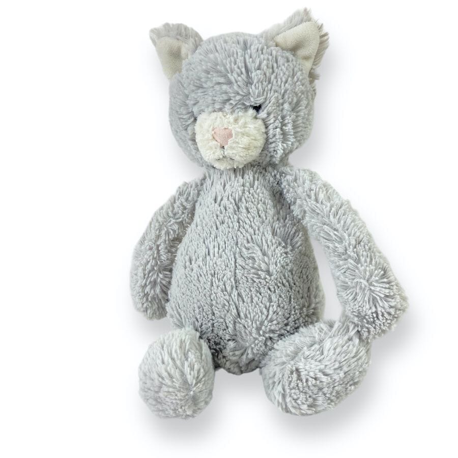 Jellycat 11" Bashful Gray Kitty Toys 