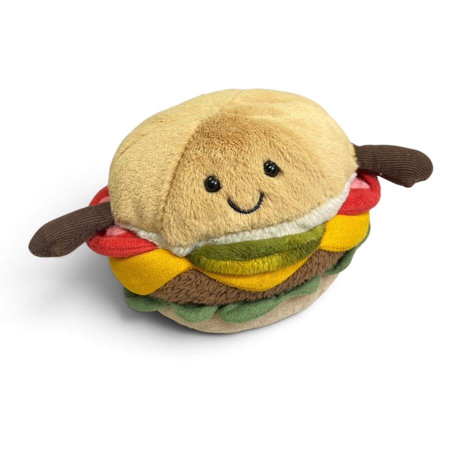 JellyCat Amuseables Burger Plush Toy Toys 