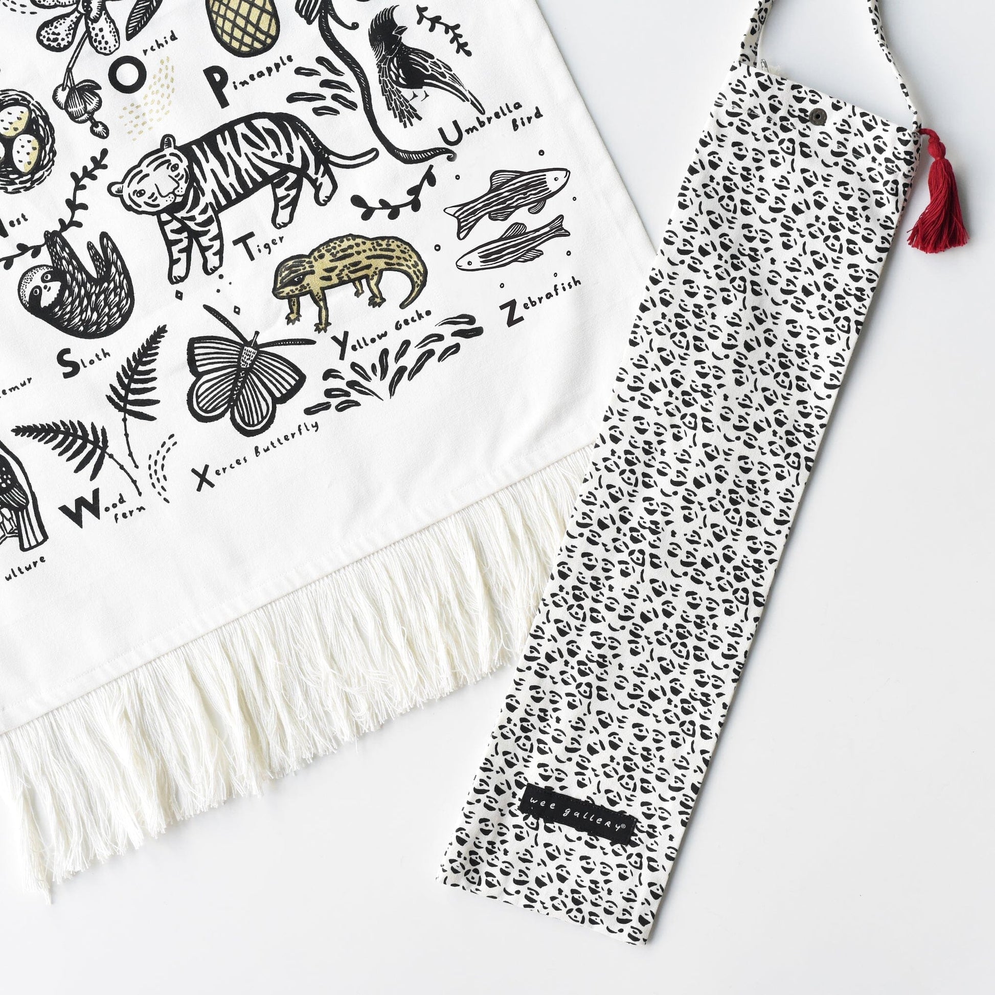 Jungle Alphabet Tapestry Decor 