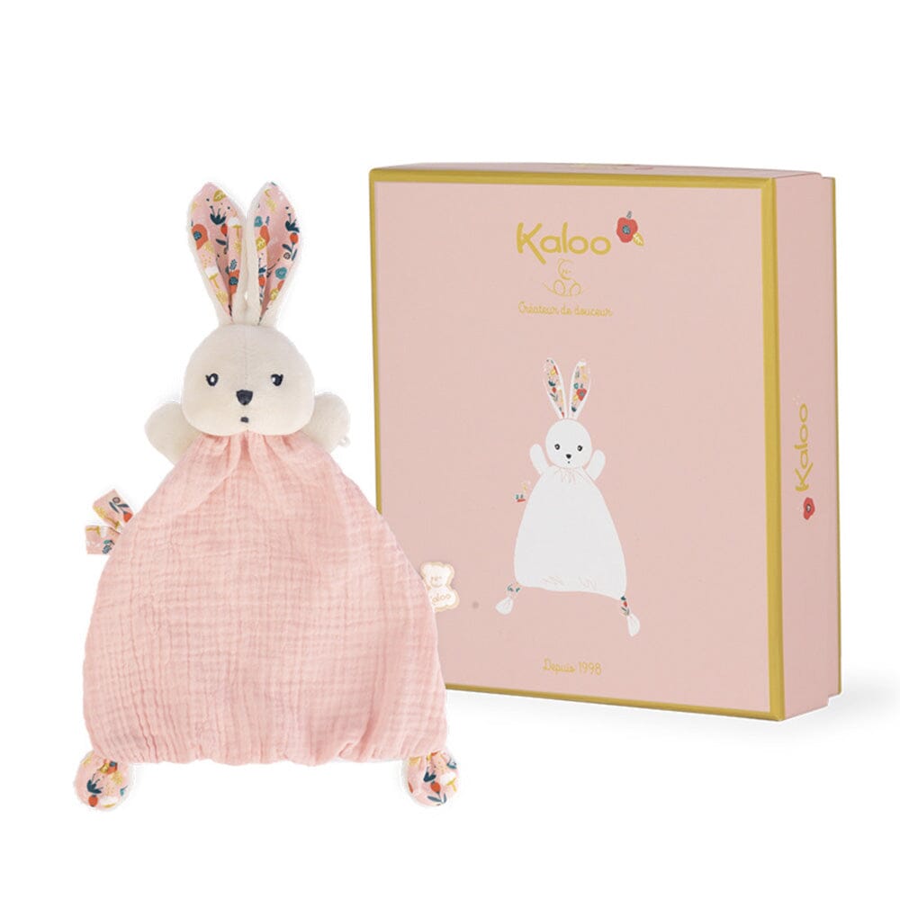 Kaloo Doudou Rabbit Comforter (Poppy) Toys 