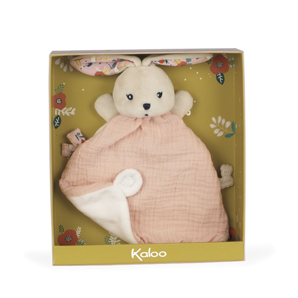 Kaloo Doudou Rabbit Comforter (Poppy) Toys 