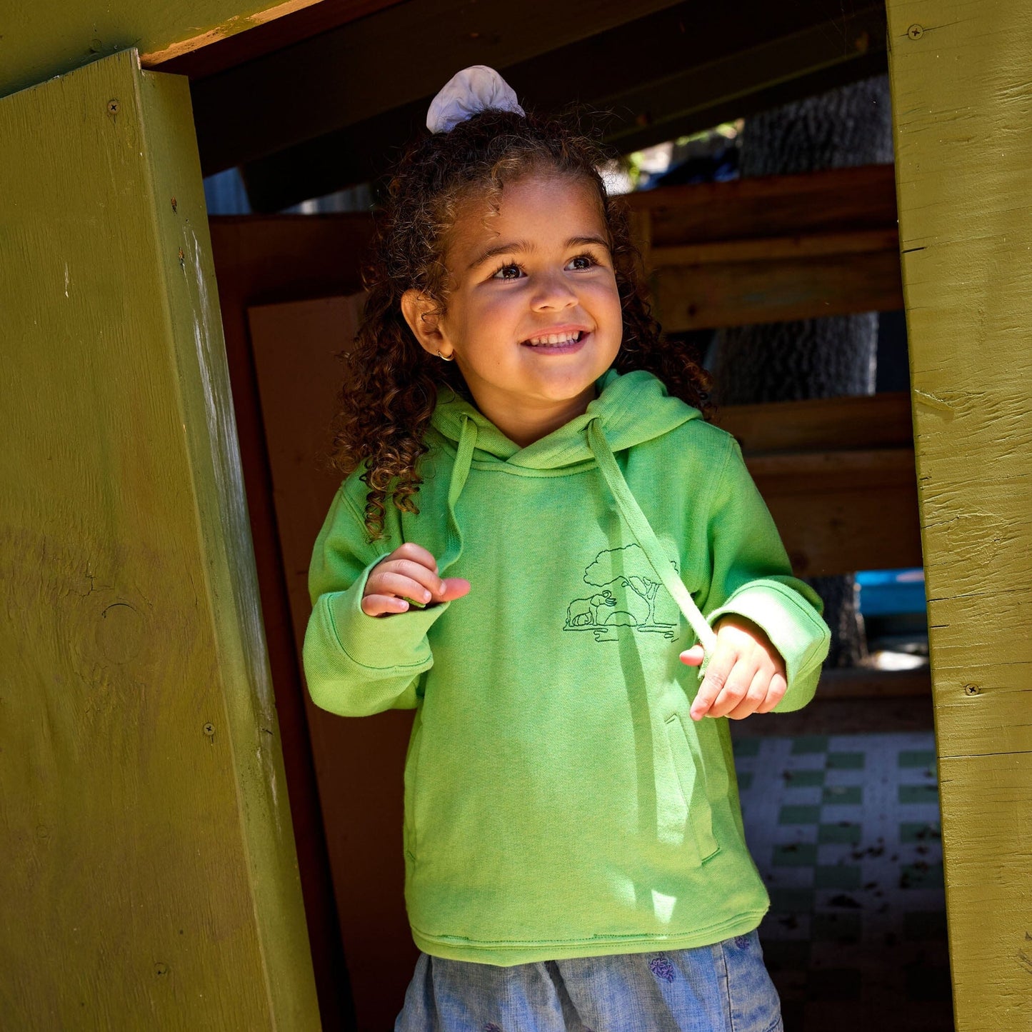 Kids Protect Elephants Hooded Sweatshirt Sweatshirt Hood 