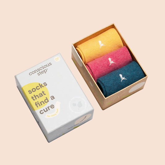 Kids Socks that Find a Cure Kids Box 