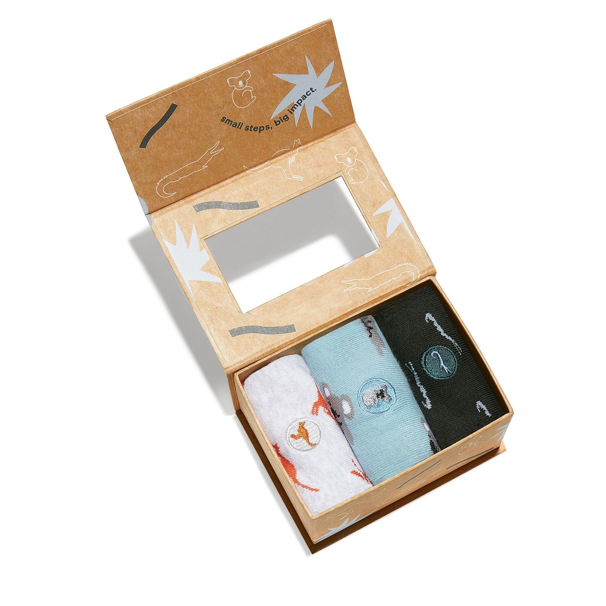 Kids Socks that Protect Animals Kids Box 