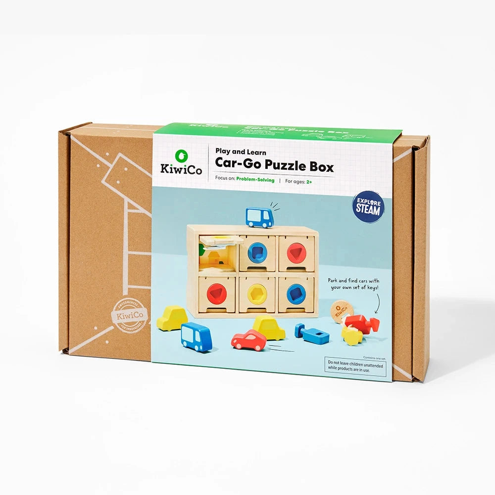 KiwiCo Car-Go Puzzle Box | Shape Matching Puzzle & Play Set – TOYCYCLE