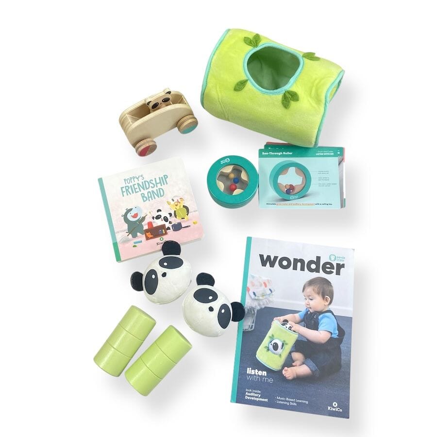 KiwiCo Listen with Me Panda Crate Toys 
