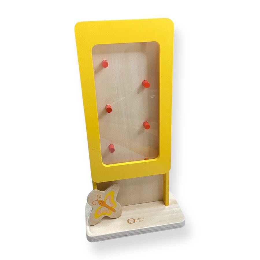KiwiCo Wooden Toy Bundle with Butterfly Drop Toys 