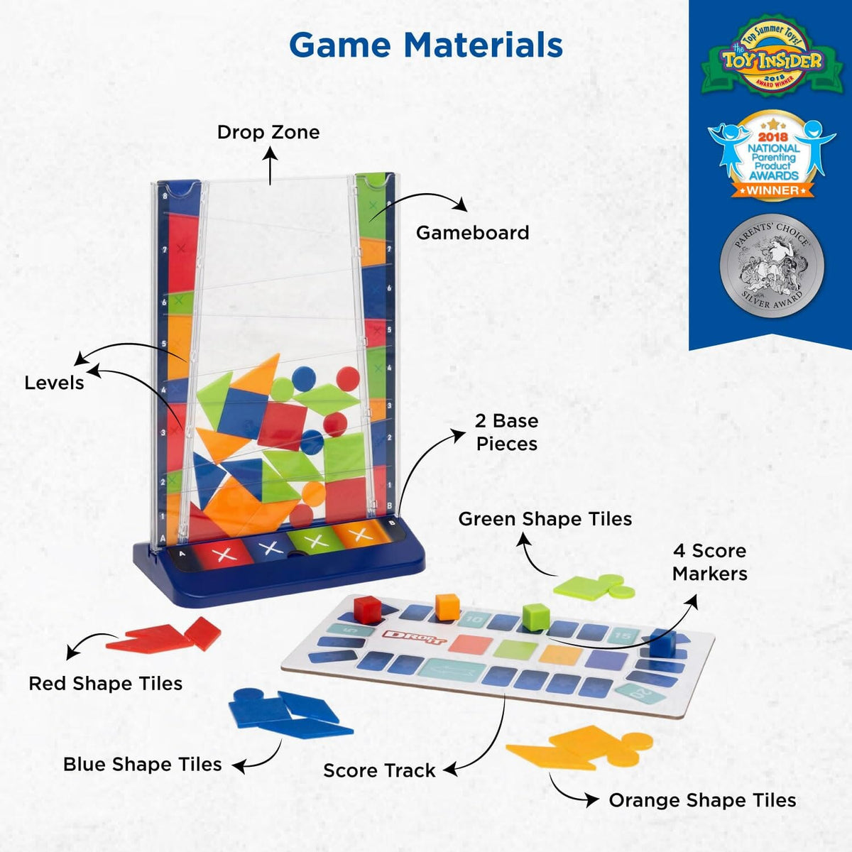 Kosmos Drop It Family Strategy Game 692835