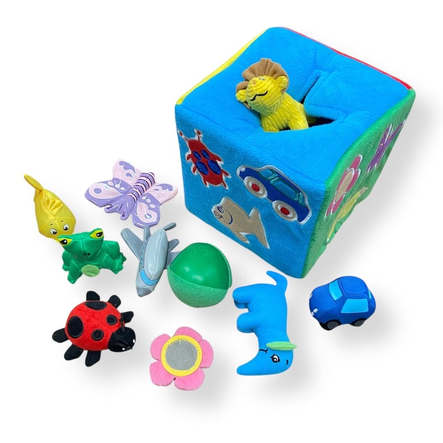 Lakeshore What’s Inside? Soft Feely Box Toys 