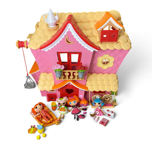 Lalaloopsy Mini Sew Sweet Playhouse & Figures Toys 