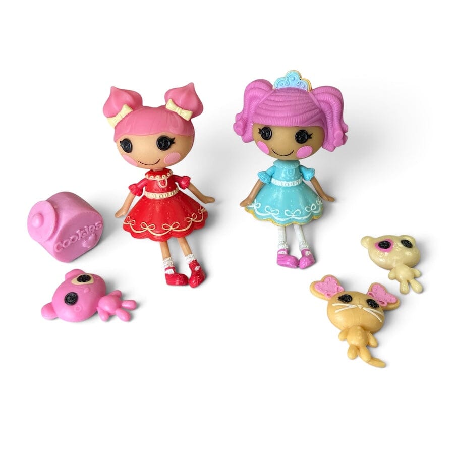 Lalaloopsy Mini Velvet B Mine & Fancy Frost 'N' Glaze Dolls Toys 