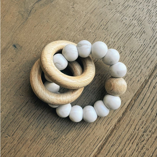 Land of Petite Wood & Silicone Ring Teether