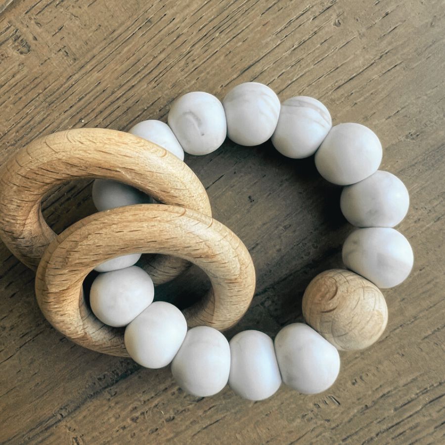 Land of Petite Wood & Silicone Ring Teether