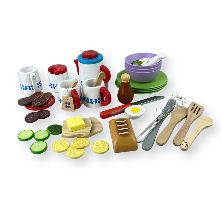 Mixed Brands - Large Wooden Play Food Bundle