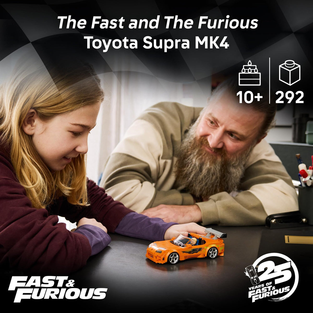 LEGO Speed Champions Fast and Furious Toyota Supra MK4 77260