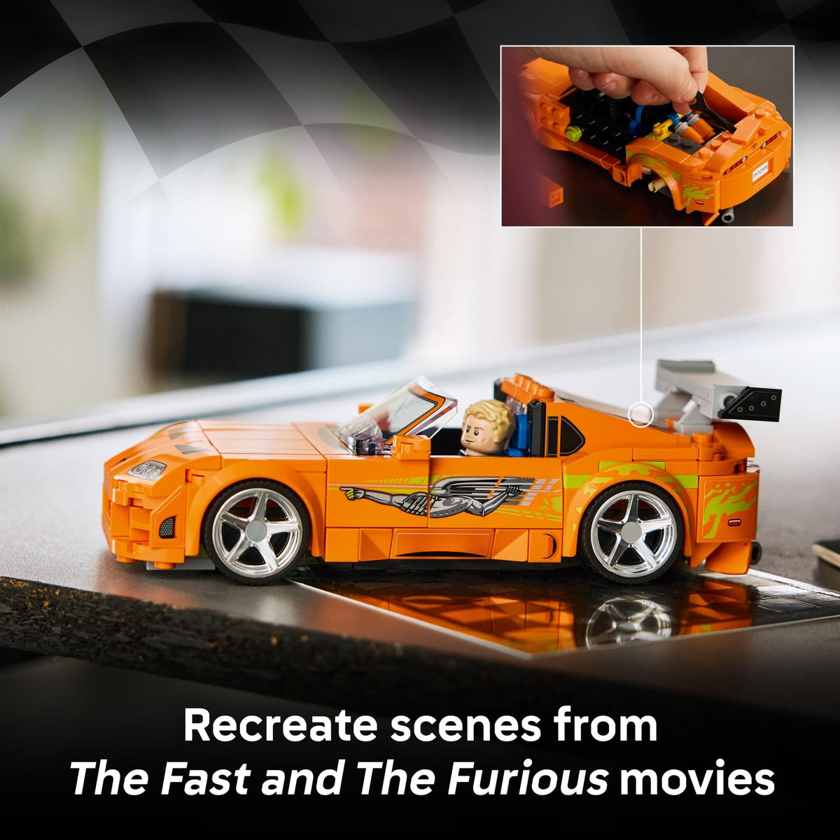 LEGO Speed Champions Fast and Furious Toyota Supra MK4 77260