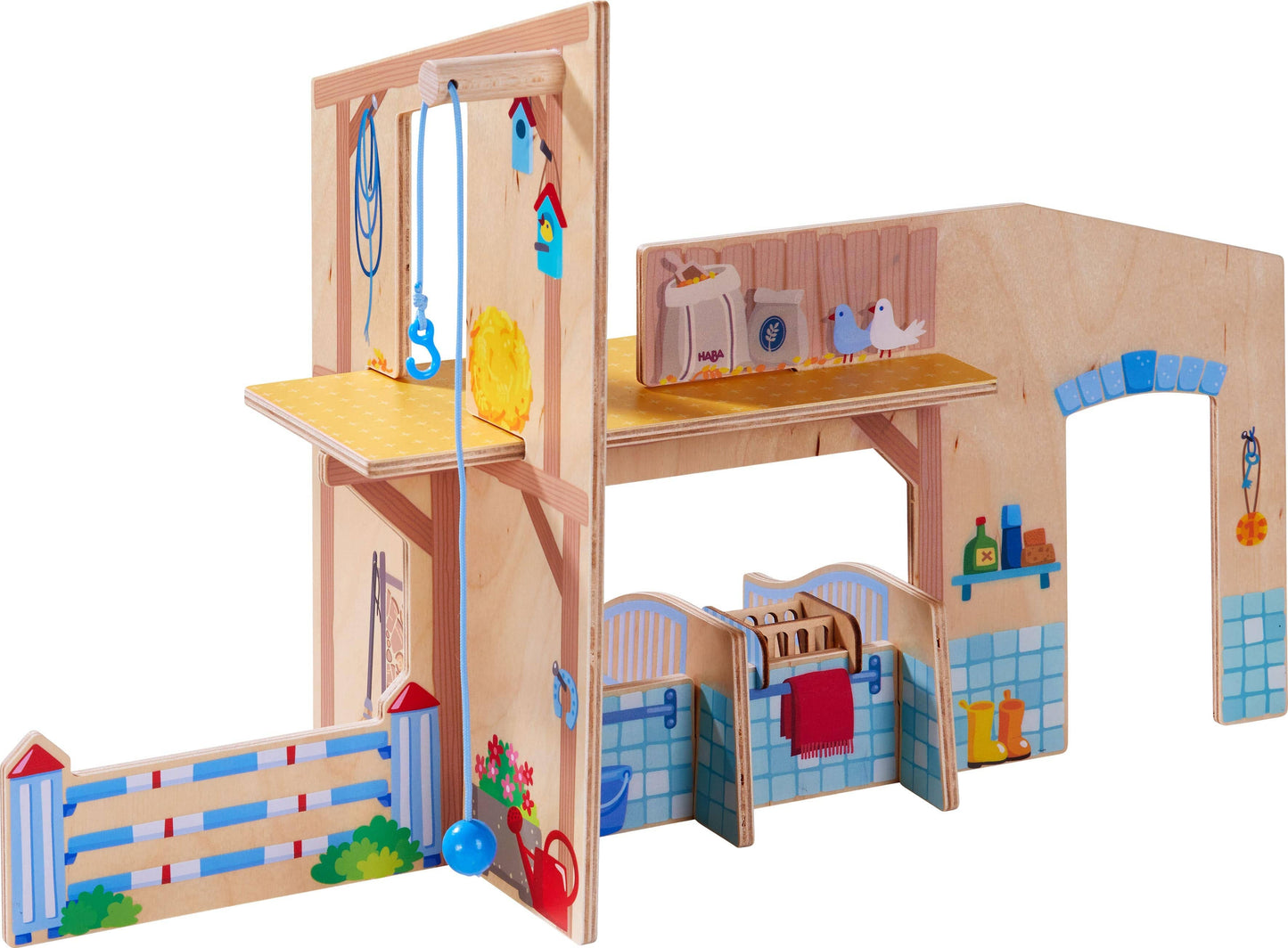 Little Friends Happy Horse Riding Stable Little Friend Buildings 