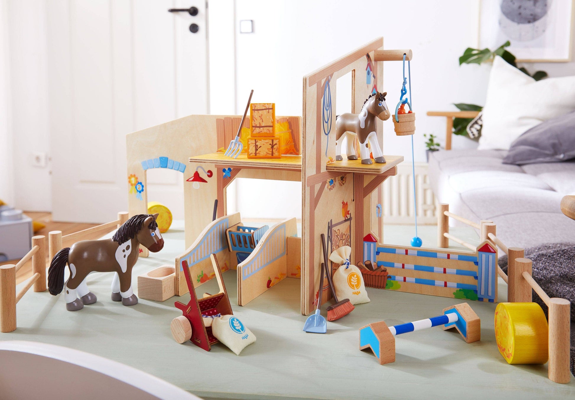 Little Friends Happy Horse Riding Stable Little Friend Buildings 