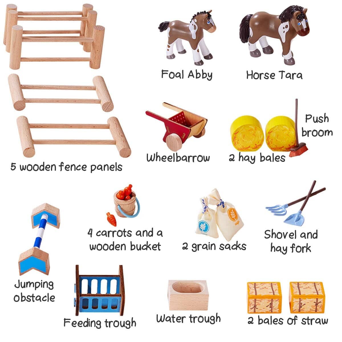 Little Friends Happy Horse Riding Stable Little Friend Buildings 