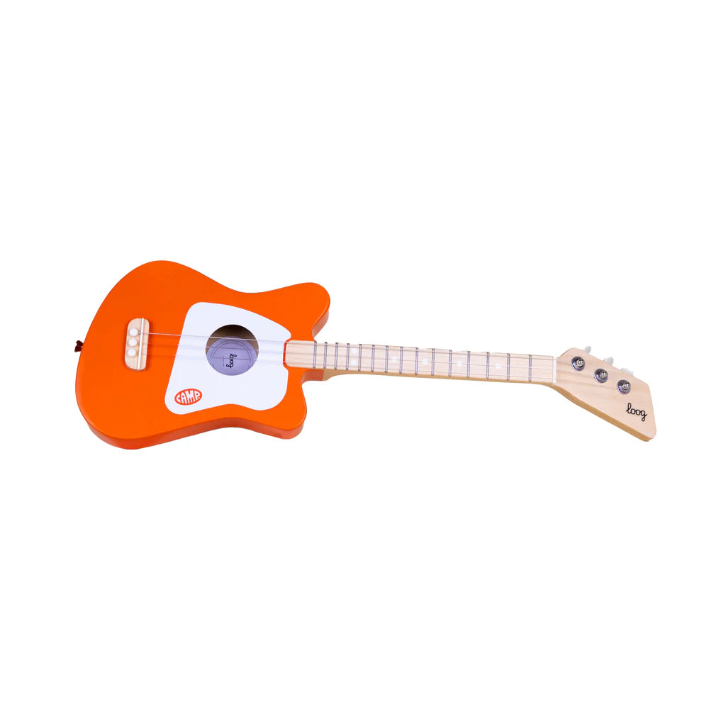 Loog Mini Guitar - Acoustic Guitars CAMP X Loog Orange 