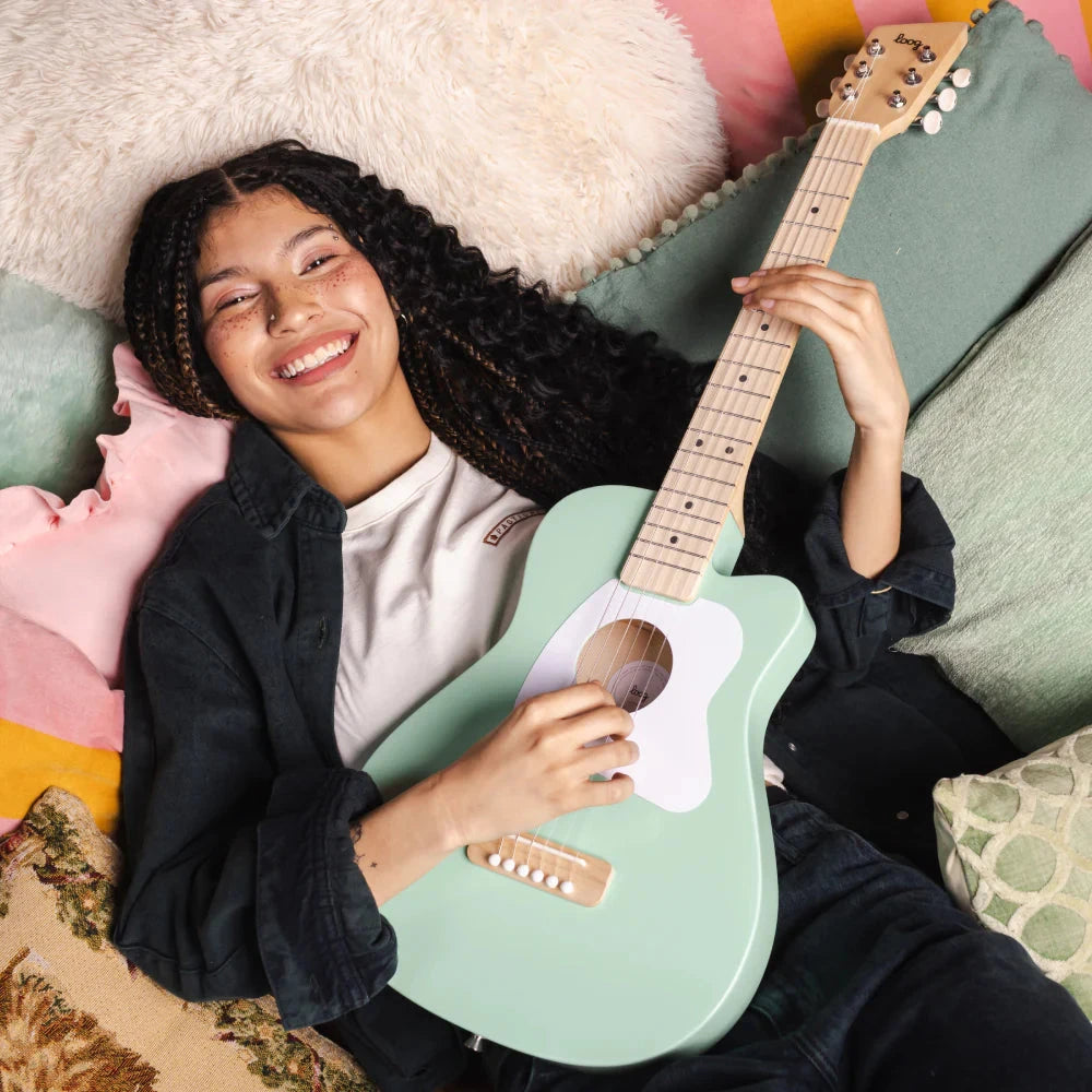 Loog Pro 6 Acoustic Guitar Musical Instruments 