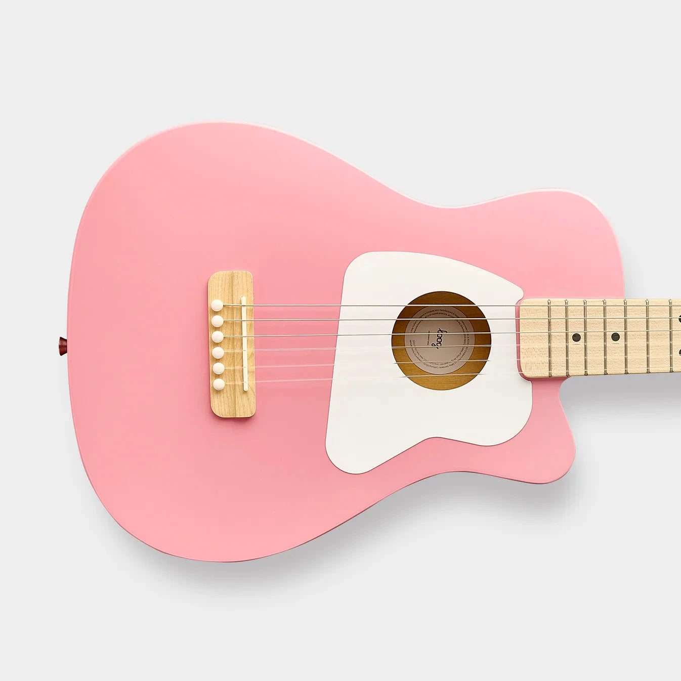 Loog Pro 6 Acoustic Guitar Musical Instruments Pink 
