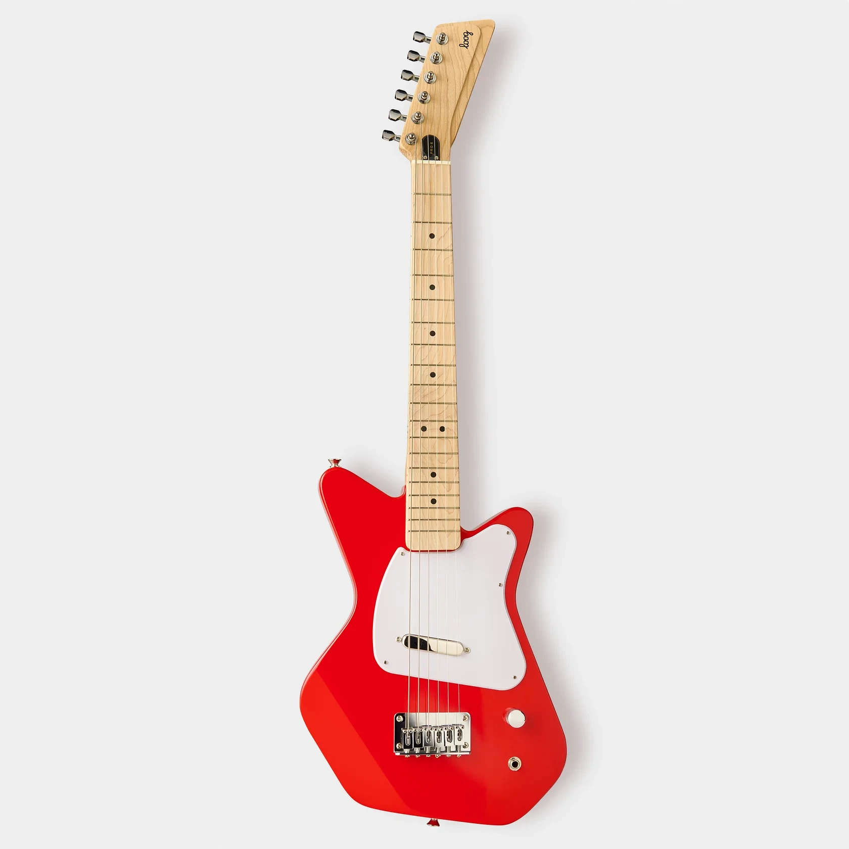 Loog Pro 6 Electric Guitar Guitars Red 