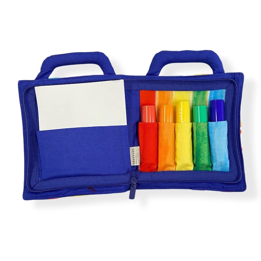 Lovevery Art Kit With Tempura Paint Sticks Toys 