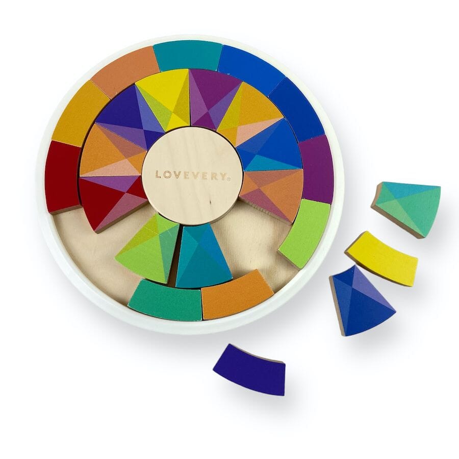 Lovevery Color Theory Puzzle Toys 